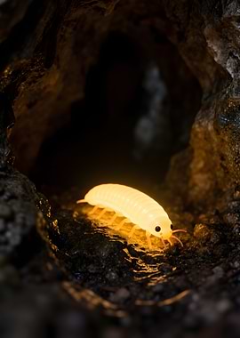 Glowing Cave Dweller