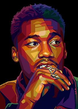 Colorful Portrait of a Giveon