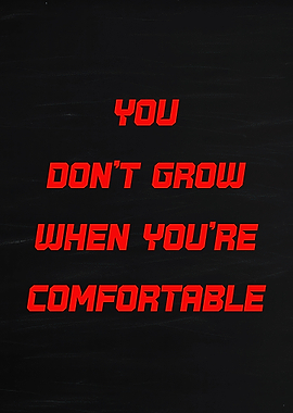 Motivational Quote on Black Background