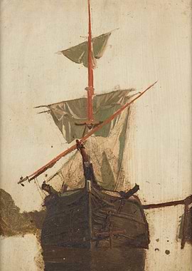 Painting of a Sailing Ship