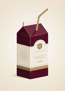 Wine Juice Box Funny Wine Lover