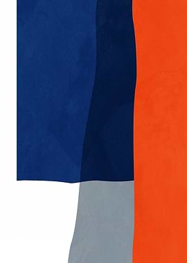 Abstract Geometric Color Blocks