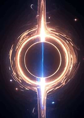 Cosmic Black Hole with Accretion Disk