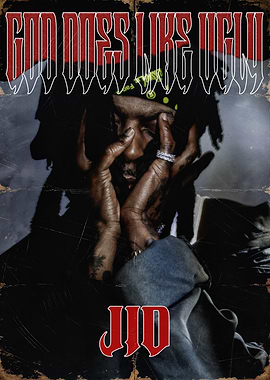 JID God Does Like Ugly Album Art