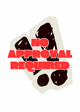 Empowerment Quote Bold Red Statement Typography