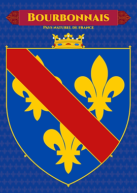 Coat of Arms of Bourbonnais