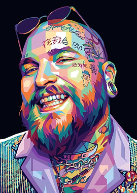 Teddy Swims Wpap Art