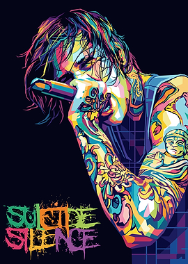 Suicide Silence WPAP Art
