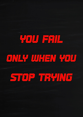 Motivational Text Art