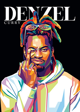 Denzel Curry WPAP Portrait