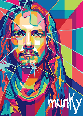 Chris Cornell Pop Art Portrait
