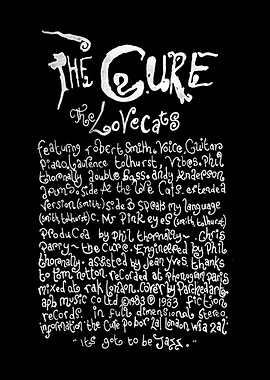 The Cure The Lovecats Album Art