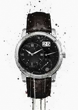 Watercolor Watch Painting