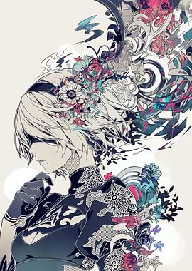 2B with Floral Embellishments