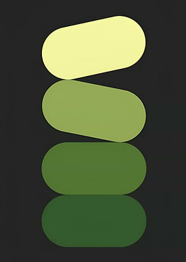 Stacked Rounded Rectangles