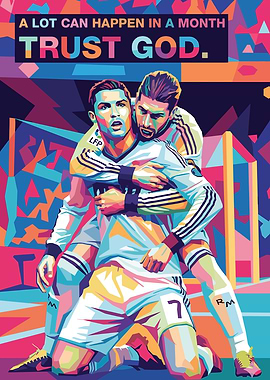 Cristiano Ronaldo and Sergio Ramos