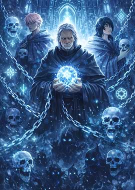 Mysterious Wizards and Skulls