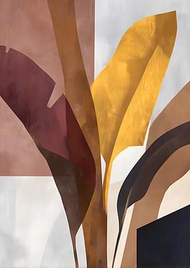 Abstract Tropical Leaves
