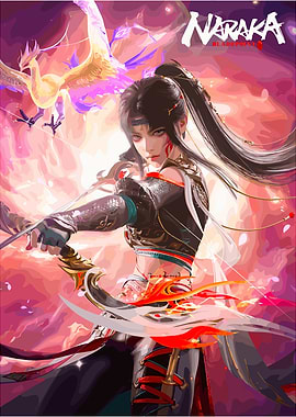 Naraka: Blade Point Warrior with Phoenix
