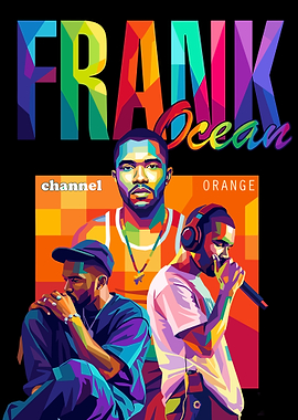 Frank Ocean Channel Orange Pop Art