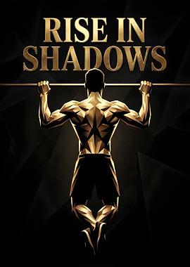 Rise in Shadows Fitness Poster