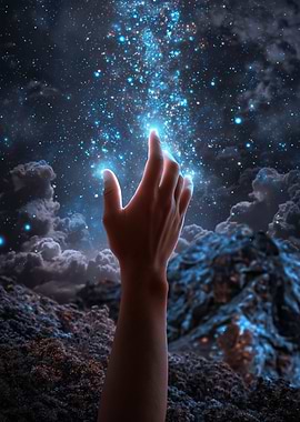 Hand Reaching for Stars