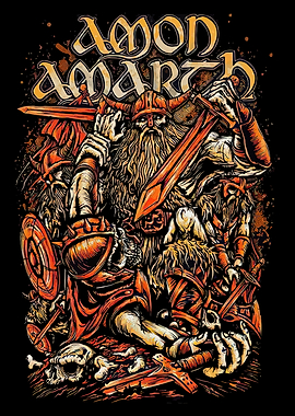 Amon Amarth Viking Battle Scene