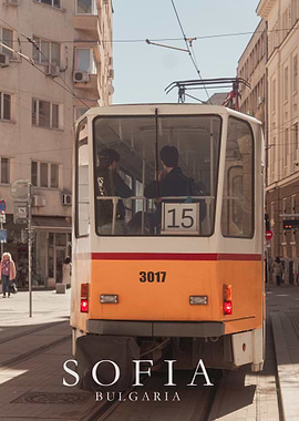 Sofia Tram in Bulgaria