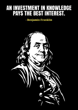 Benjamin Franklin Quote on Knowledge
