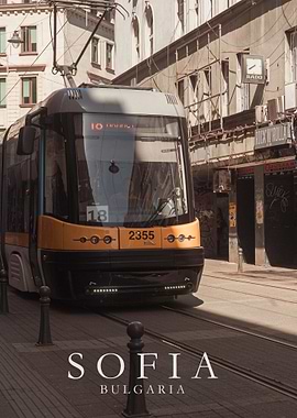 Sofia Bulgaria Tram