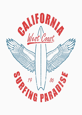California Surfing Paradise Wings