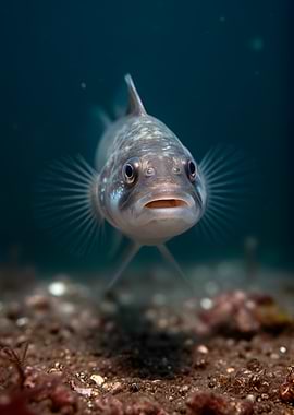 Close-up of a fish underwater