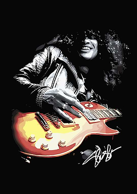 Slash Playing Guitar