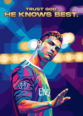 Cristiano Ronaldo Pop Art