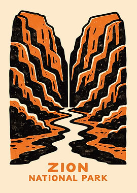 Zion Canyon Wall Art