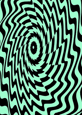 Hypnotic Swirl Pattern
