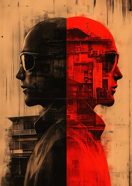 Split Personality Portrait