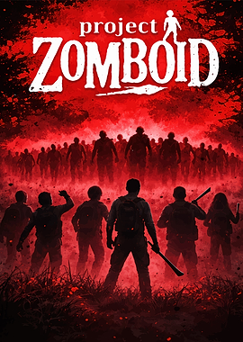 Project Zomboid Game Poster
