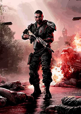 Dying Light The Beast Game Art Portrait