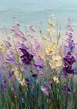 Impressionist Floral Painting