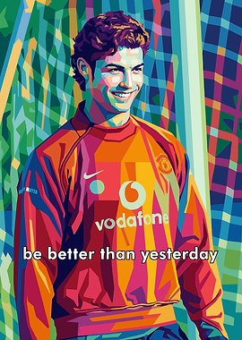 Cristiano Ronaldo Pop Art