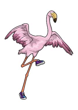Flamingo Runner Running