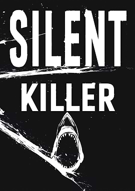 Silent Killer Shark Poster