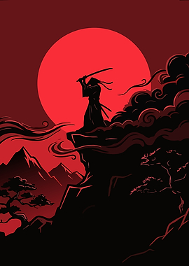 Crimson Horizon: The Lone Samurai