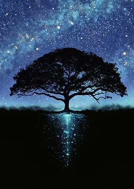 Tree of Life Under the Stars
