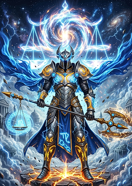 Libra Zodiac Knight