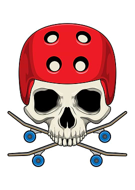 Skull Skater Skateboard