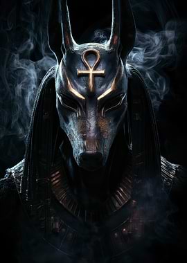 Anubis Egyptian God Mask