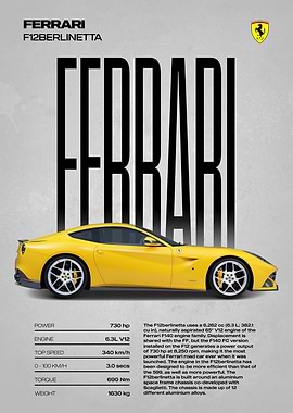 Ferrari F12berlinetta Specifications
