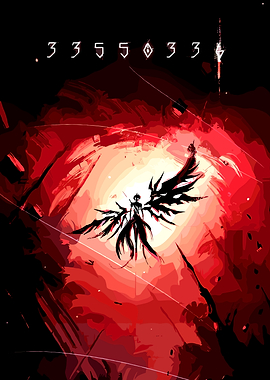 Honkai Dark Angel in Fiery Vortex